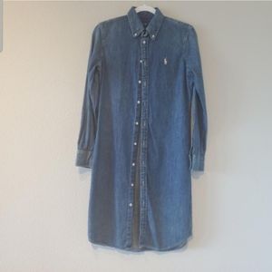 Denim Shirt Dress